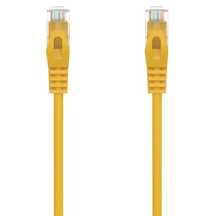 Aisens Cable de Red Latiguillo RJ45 CAT.6A UTP 1.5m Amarillo